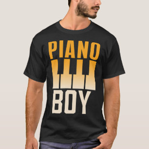 Piano Boy Instrument Player Pianist Musiker T-Shirt