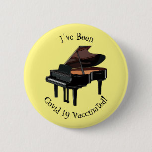Piano-Cartoon Button