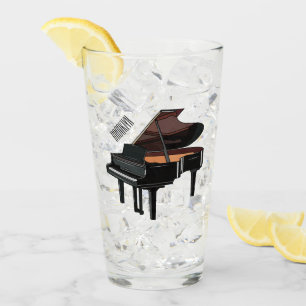 Piano-Cartoon Glas