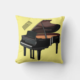 Piano-Cartoon Kissen