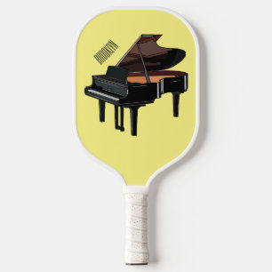 Piano-Cartoon Pickleball Schläger