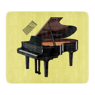 Piano-Cartoon Schneidebrett