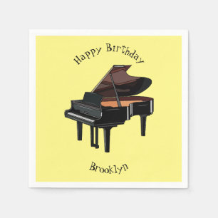 Piano-Cartoon Serviette