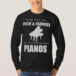 Piano-Enthusiasten humorvollen Delight T - Shirt