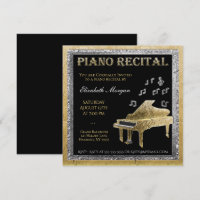 Piano Erwägung Gold und Silber