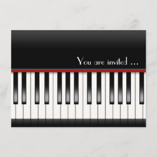 Piano Erwägungsgrund Einladung