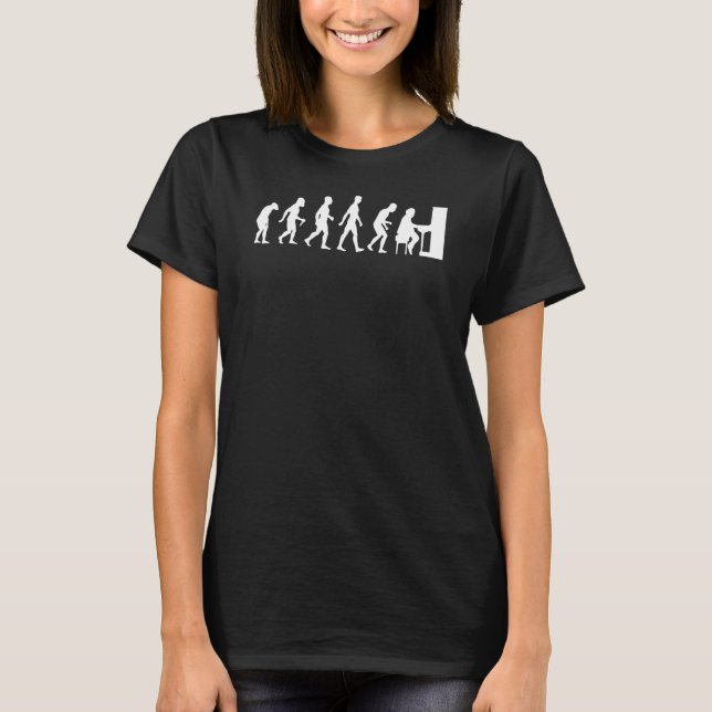 Piano Evolution Piano Player T-Shirt (Vorderseite)