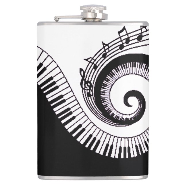 Piano Flachmann (Vorderseite)