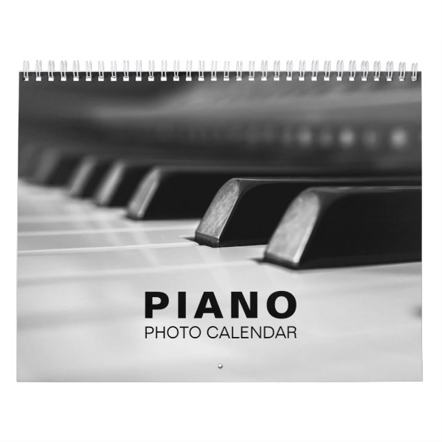 Piano Foto Wall Calendar Kalender (Titelbild)