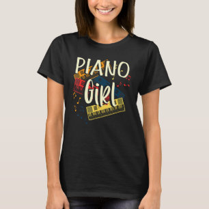 Piano Girl Pianist T-Shirt