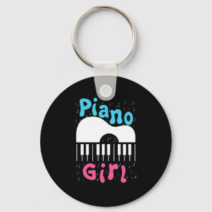 Piano Girl Schlüsselanhänger