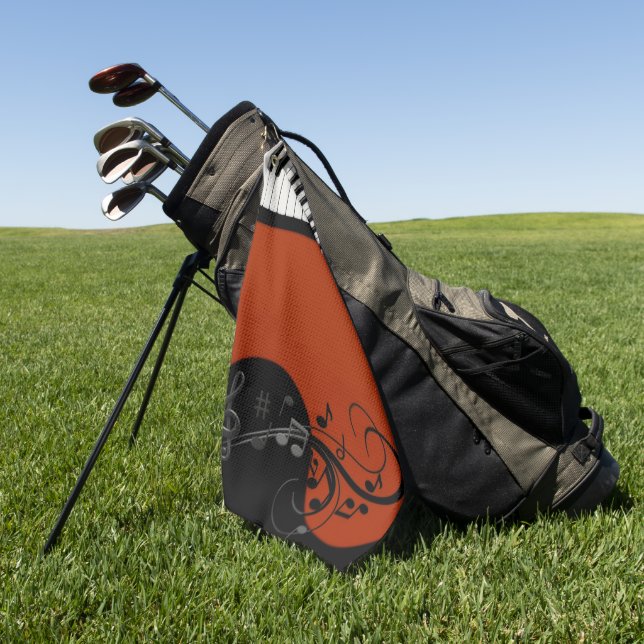 Piano Golfhandtuch (Gras)