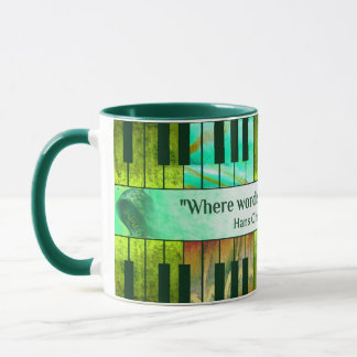 Piano-Kaffee 3 Tasse