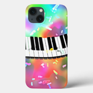 Piano Keyboard buntes Musikthema, Case-Mate iPhone Hülle