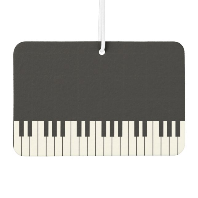 Piano Keyboard Car Air Freshener Autolufterfrischer (Vorderseite)
