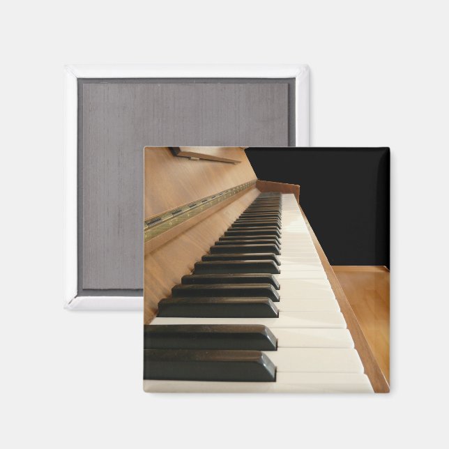 Piano Keyboard Magnet (Vorderseite/Rückseite)