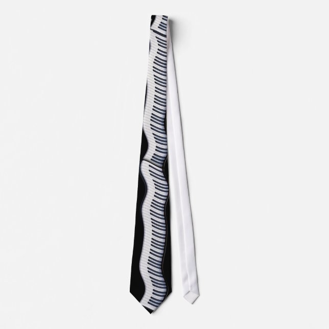 PIANO KEYBOARD Music Lover Neck Tie Krawatte (Vorderseite)
