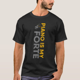 Piano Keyboard Player Orchestra Musik Pianovater T-Shirt