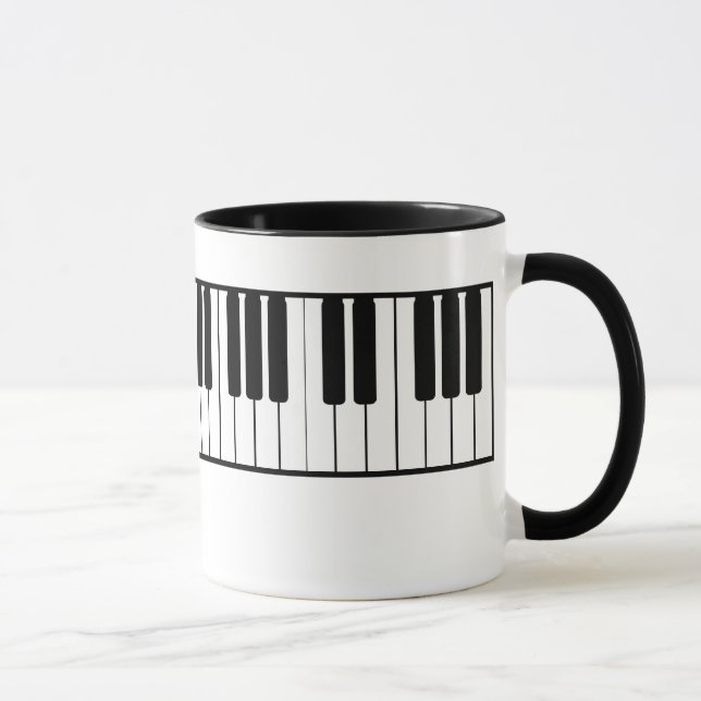 Piano Keyboard-Tasse Tasse (Rechts)