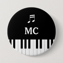 Piano Keyboard Wedding Button MC