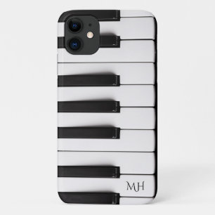 Piano Keys benutzerdefinierte Monogramm-Telefongeh Case-Mate iPhone Hülle