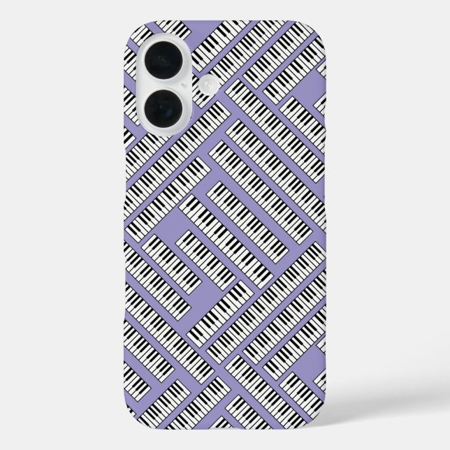 Piano Keys Case-Mate iPhone Hülle (Rückseite)