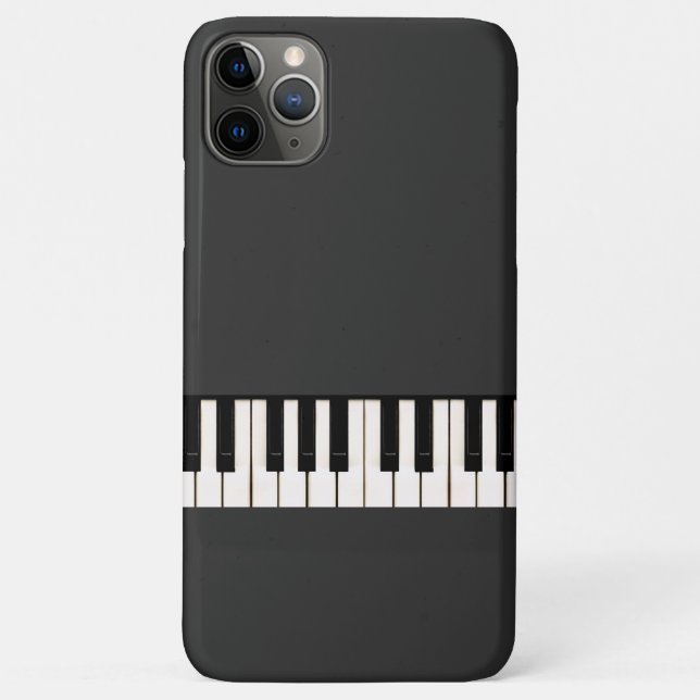 Piano Keys Case-Mate iPhone Hülle (Rückseite)