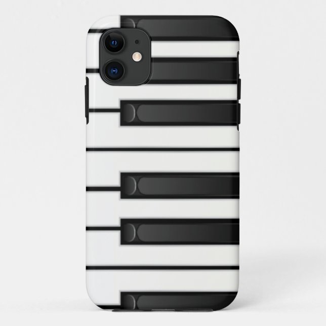 Piano Keys Case-Mate iPhone Hülle (Rückseite)