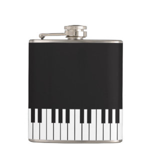 Piano Keys Flasche Flachmann