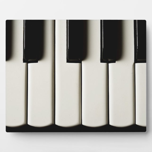 Piano Keys Fotoplatte (Vorderseite)