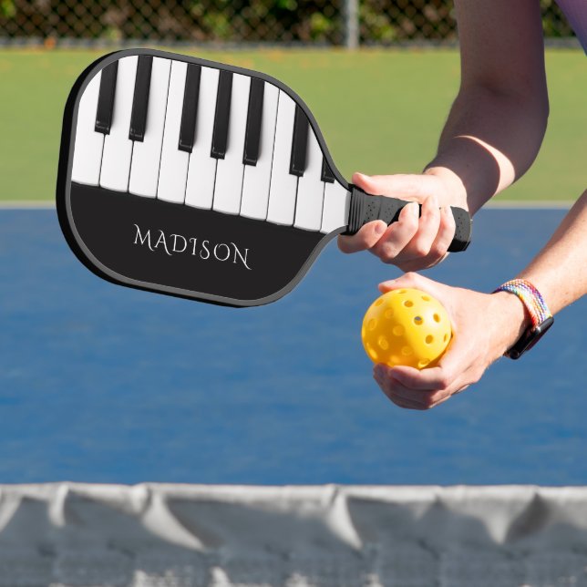 Piano Keys individuelle Name Pickleball Schläger (InSitu)