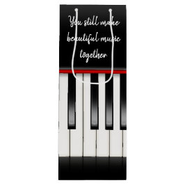 Piano Keys Jahrestag Geschenktüte Für Weinflaschen