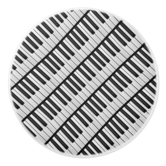 Piano Keys Keramikknauf