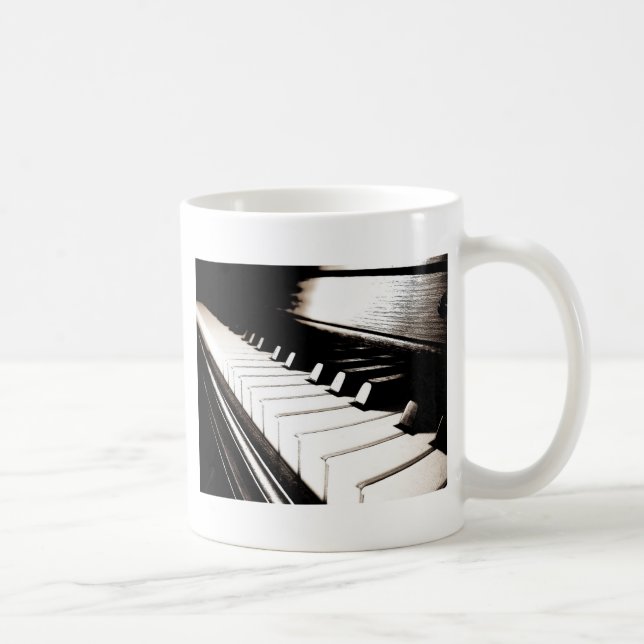 Piano Keys Macro Tasse (Rechts)