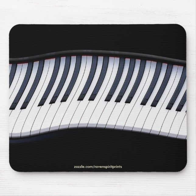 PIANO KEYS MUSIC LOVER Mousepad (Vorne)
