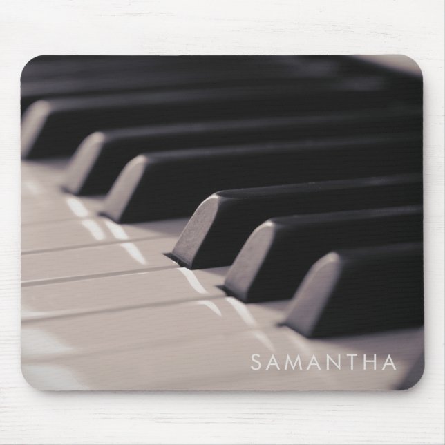 Piano Keys Musician Office Maus Pad Mousepad (Vorne)