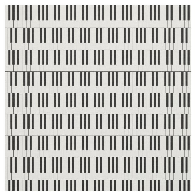 Piano Keys Musiker Musiker Lehrer Klein Stoff (Muster)