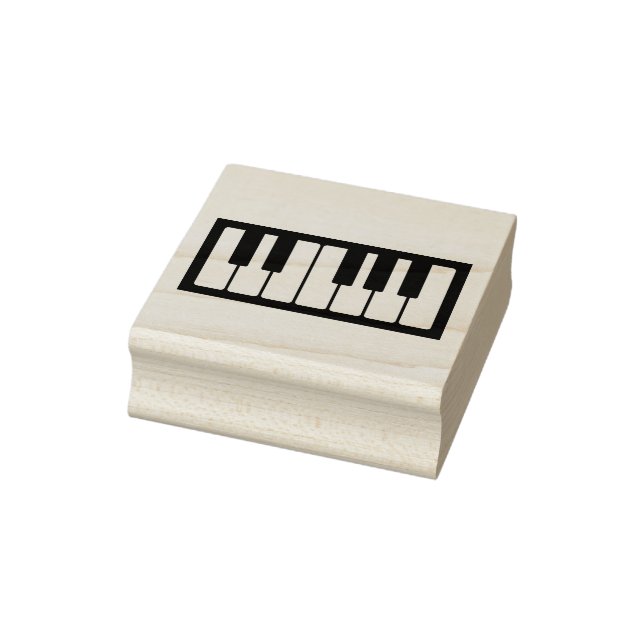 Piano Keys Musikinstrument Gummistempel (Stempel)