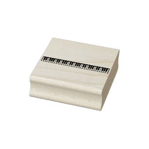 Piano Keys Musikinstrument Gummistempel