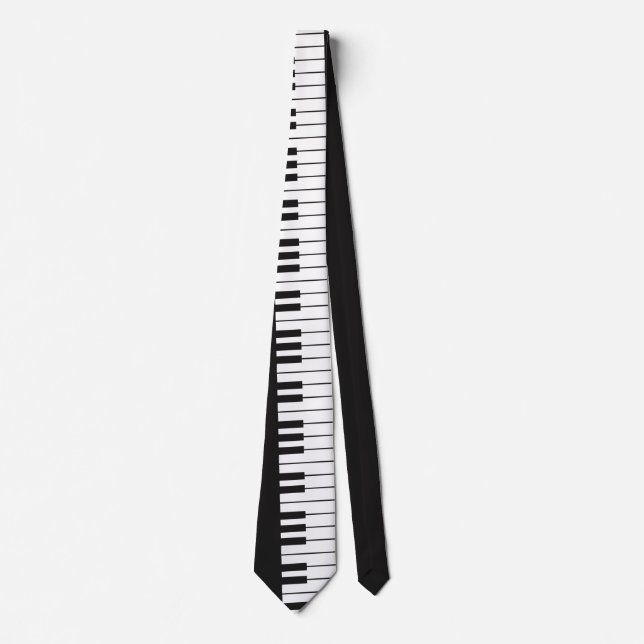 Piano Keys Novelty Neck Tie Krawatte (Vorderseite)