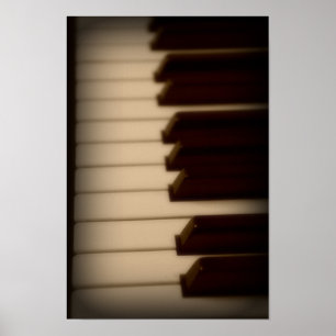 Piano Keys Poster