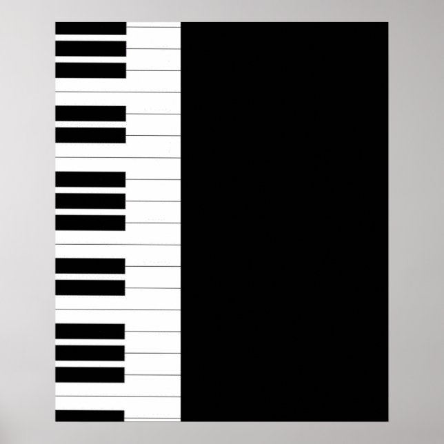 Piano Keys Poster (Vorne)