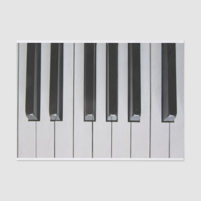Piano Keys Seidenpapier (Vorderseite)