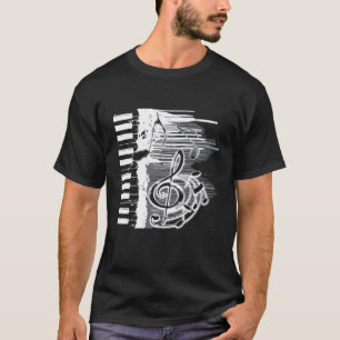 Piano Keys Shirt Pianist Spieler Lehrer Geschenke