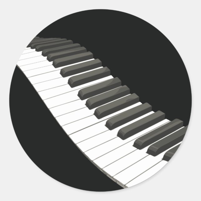 Piano Keys Stickers (Vorderseite)