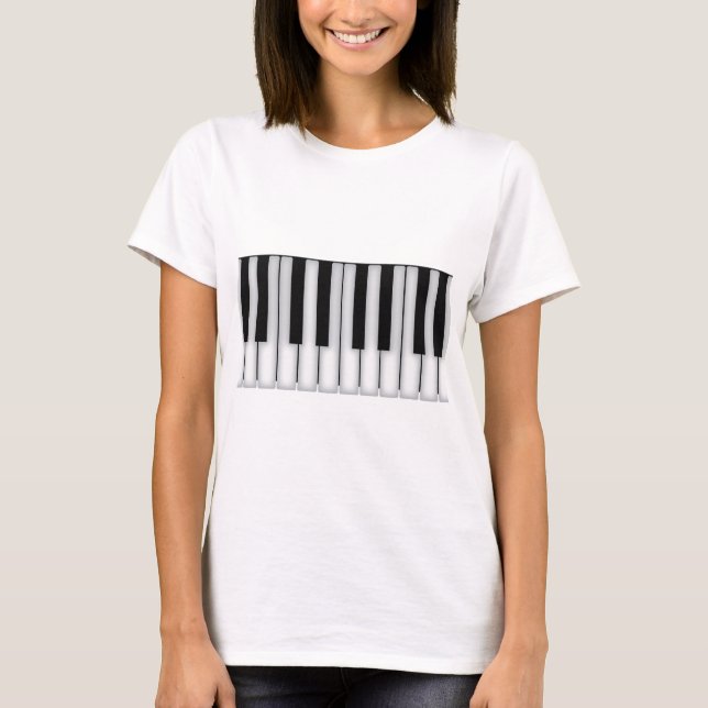 Piano Keys T-Shirt (Vorderseite)