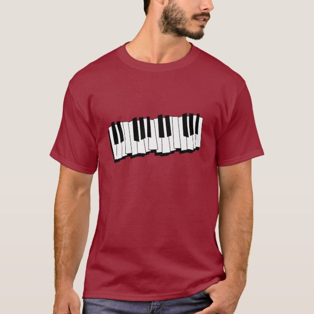 Piano Keys T-Shirt (Vorderseite)