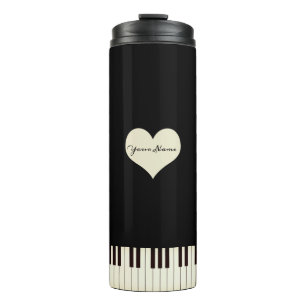 Piano Keys  Thermosbecher
