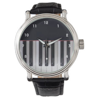 Piano Keys Watch von Leslie Harlow Armbanduhr