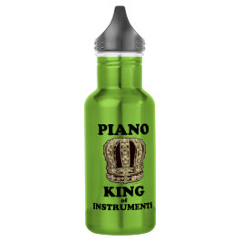 Piano King of Instruments Edelstahlflasche